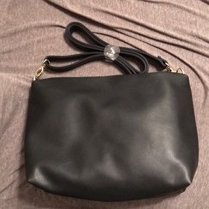 Steve Madden black cross body bag
